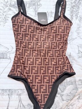 Fendi one piece swimsuit. Womens small NWT